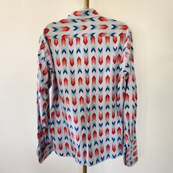 Ted Baker London Mens Long Sleeve Button Front Shirt Size 16.5/42 Light Blue - Picture 7 of 7